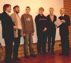 Preisverleihung durch den Freiburger Di�zesenadministrator Paul Wehrle